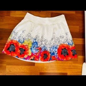 Leifsdottir Poppy silk skirt